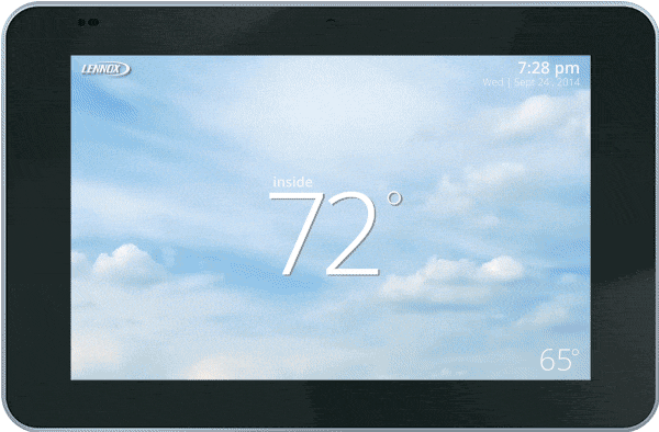 iComfort S30® Smart Thermostat screen
